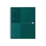 Oxford Hardback Wirebound Notebook 160 Pages Special Edition A4+ Green 400194460-S