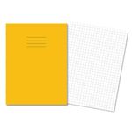 Hamelin Exercise Book 10mm Squared 80 Page A4+ Yellow (Pack of 50) 400206462
