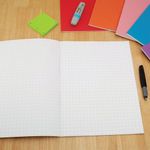 Hamelin Exercise Book 10mm Squared 80 Page A4+ Yellow (Pack of 50) 400206462