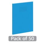 Hamelin Exercise Book 8mm Lined 80 Page A4+ Light Blue (Pack of 50) 400206471