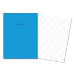 Hamelin Exercise Book 8mm Lined 80 Page A4+ Light Blue (Pack of 50) 400206471