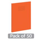 Hamelin Exercise Book 8mm Lined 80 Page A4+ Orange (Pack of 50) 400206472