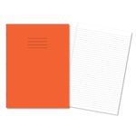 Hamelin Exercise Book 8mm Lined 80 Page A4+ Orange (Pack of 50) 400206472