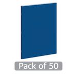 Hamelin Exercise Book 8mm Lined 80 Page A4+ Dark Blue (Pack of 50) 400206473