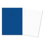 Hamelin Exercise Book 8mm Lined 80 Page A4+ Dark Blue (Pack of 50) 400206473