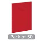 Hamelin Exercise Book 12mm Lined 80 Page A4+ Red (Pack of 50) 400206477