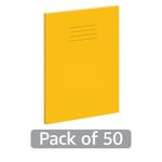 Hamelin Exercise Book 12mm Lined 80 Page A4+ Yellow (Pack of 50) 400206478