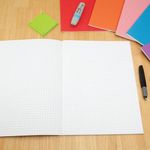 Hamelin Exercise Book 7mm Squared 80 Page A4+ Light Blue (Pack of 50) 400206481