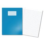 Hamelin Oxford Exercise Book 8mm Lined 80 Page A4+ Light Blue (Pack of 50) 400206513