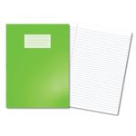 Hamelin Oxford Exercise Book 8mm Lined 80 Page A4+ Light Green (Pack of 50) 400206514