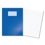 Hamelin Oxford Exercise Book 8mm Lined 80 Page A4+ Dark Blue (Pack of 50) 400206530