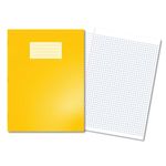 Hamelin Oxford Exercise Book 7mm Squared 80 Page A4+ Yellow (Pack of 50) 400206533