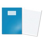 Hamelin Oxford Exercise Book 10mm Squared 80 Page A4+ Light Blue (Pack of 50) 400206535