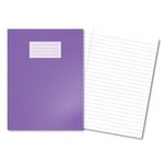 Hamelin Oxford Exercise Book 12mm Lined 80 Page A4+ Purple (Pack of 50) 400206554