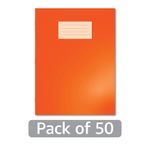 Hamelin Oxford Exercise Book 5mm Squared 80 Page A4+ Orange (Pack of 50) 400206556