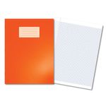 Hamelin Oxford Exercise Book 5mm Squared 80 Page A4+ Orange (Pack of 50) 400206556