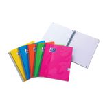 Oxford Touch Wirebound Hardback Notebook A4 Assorted (5 Pack) 400109986