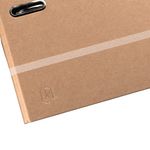 Oxford Touareg Lever Arch File 80mm Spine A4 Kraft Natural 400141471