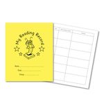 Hamelin Reading Record Book 40 Page 203x165mm Yellow (Pack of 100) 100102212