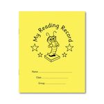 Hamelin Reading Record Book 40 Page 203x165mm Yellow (Pack of 100) 100102212
