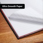 Black n' Red Casebound Hardback Notebook Ruled 192 Pages A4 (Pack of 2) 400155360