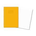 Hamelin Exercise Book 8mm Lined 80 Page A4 Yellow (Pack of 50) 100102311