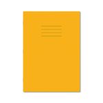 Hamelin Exercise Book 8mm Lined 80 Page A4 Yellow (Pack of 50) 100102311