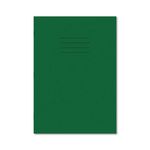 Hamelin Exercise Book 8mm Lined 80 Page A4 Dark Green (Pack of 50) 100101168