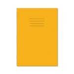 Hamelin Exercise Book 8mm Lined 64 Page A4 Yellow (Pack of 50) 100101153