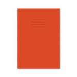 Hamelin Exercise Book 8mm Lined 64 Page A4 Orange (Pack of 50) 100103562