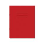Hamelin Exercise Book 8mm Lined 80 Page 229x178mm Red Pack of 100 100103619