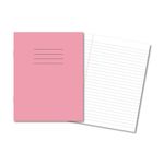Hamelin Exercise Book 8mm Lined 80 Page 229x178mm Pink (Pack of 100) 100105435