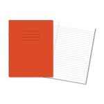 Hamelin Exercise Book 8mm Lined 80 Page 229x178mm Orange (Pack of 100) 100100105