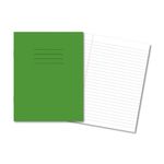 Hamelin Exercise Book 8mm Lined 80 Page 229x178mm Light Green (Pack of 100) 100104523