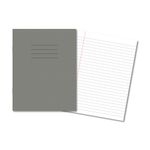 Hamelin Exercise Book 8mm Lined 80 Page 229x178mm Grey (Pack of 100) 100100132