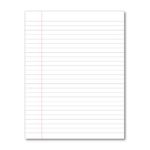 Hamelin Exercise Book 8mm Lined 80 Page 229x178mm Dark Blue (Pack of 100) 100104352