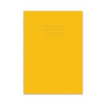 Hamelin Exercise Book 7mm Squared 80 Page A4 Yellow (Pack of 50) 100101670