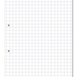 Hamelin Loose Leaf Paper 10mm Squared 1000 Page Punched 2 Hole A4 (Pack of 5) 100104180