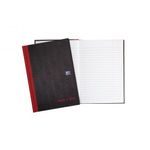 Black n' Red Casebound Hardback Single Cash Book A5 (Pack of 5) 100080414