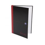 Black n' Red Casebound Hardback Single Cash Book A5 (Pack of 5) 100080414