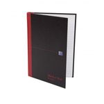 Black n' Red Casebound Ruled Recycled Hardback Notebook 192 Pages A5 (Pack of 5) 100080430