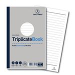 Challenge Carbonless Triplicate Book 100 Sets 210x130mm (Pack of 5) 100080445