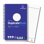 Challenge Carbonless Wirebound Duplicate Book 50 Sets 210x130mm (Pack of 5) 100080469