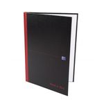 Black n' Red Casebound Narrow Ruled Hardback Notebook A4 (Pack of 5) 100080474
