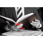 Black n' Red Casebound Narrow Ruled Hardback Notebook A4 (Pack of 5) 100080474