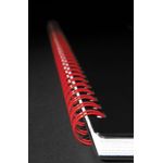 Black n' Red Wirebound Polypropylene Ruled Notebook 140 Pages A6 (Pack of 5) 100080476