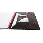 Black n' Red Wirebound Polypropylene Meeting Book 160 Pages A4+ (Pack of 5) 100104323