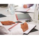 Black n' Red Wirebound Polypropylene Meeting Book 160 Pages A4+ (Pack of 5) 100104323