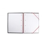 Black n' Red Wirebound Polypropylene Meeting Book 160 Pages A4+ (Pack of 5) 100104323