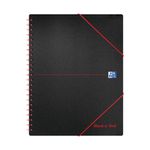 Black n' Red Wirebound Polypropylene Meeting Book 160 Pages A4+ (Pack of 5) 100104323
